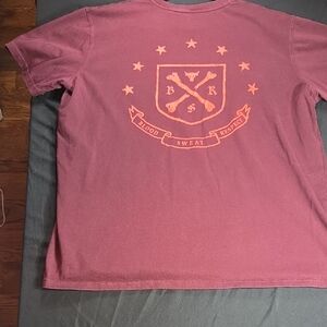 Under Armour Burgundy Graphic Tee